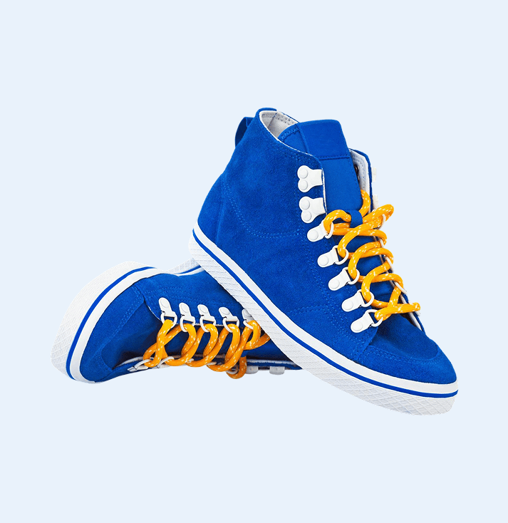 Street Style High-Top Sneakers