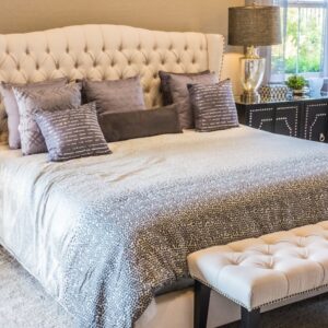 Opulence Tufted King Bed Set